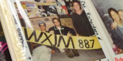 Photo albums at college radio station WXJM. Photo: J. Waits