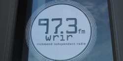 Logo for community radio station WRIR-LP. Photo: J. Waits