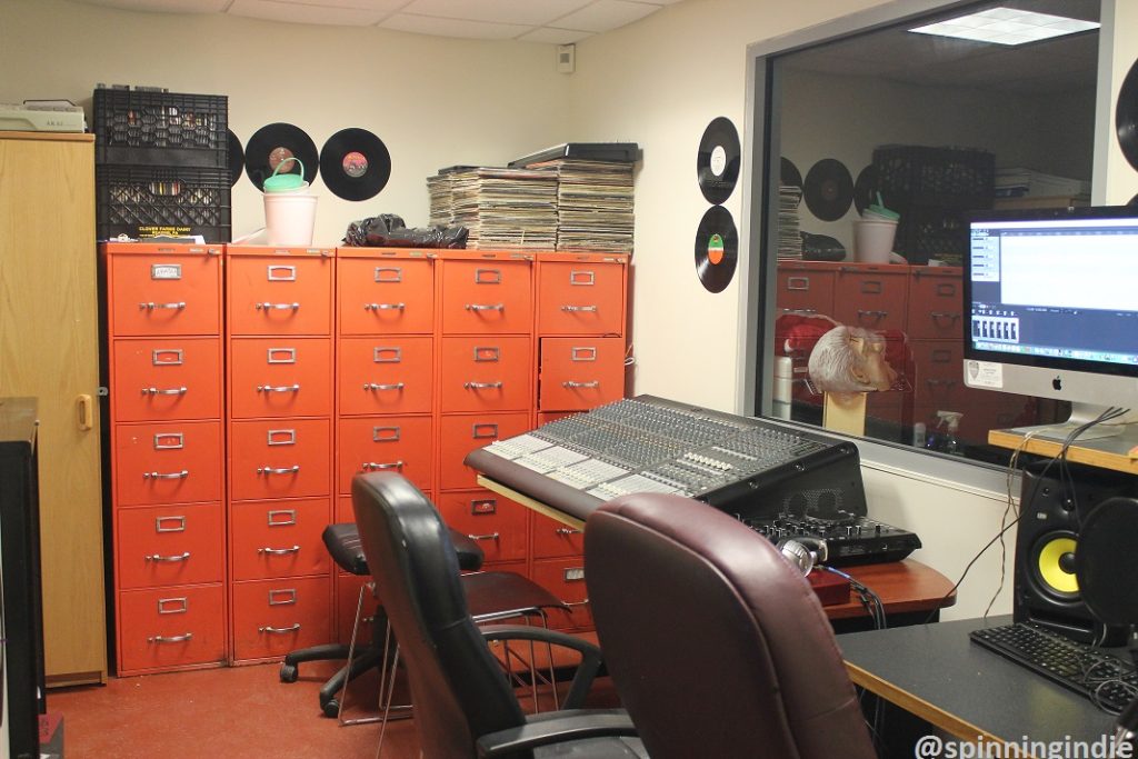 WHCL studio. Photo: J. Waits