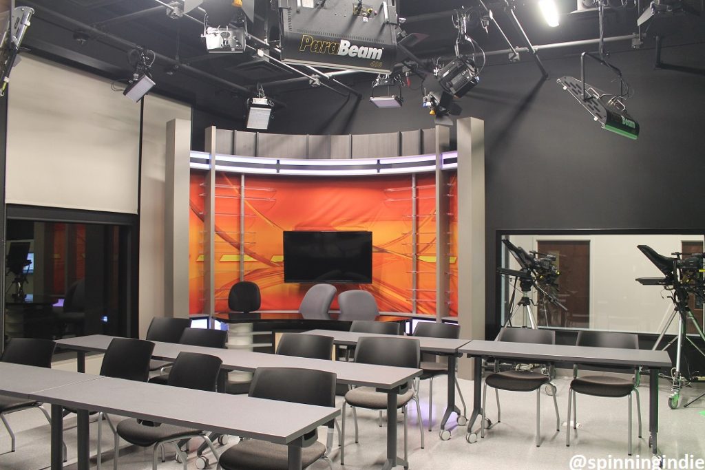 Multi-use communications lab at Neumann University. Photo: J. Waits