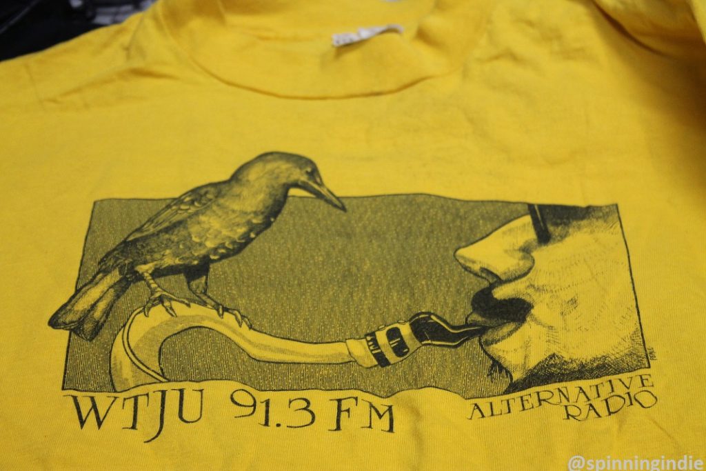 Vintage WTJU T-shirt. Photo: J. Waits
