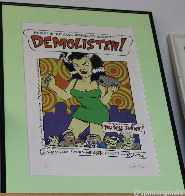 Poster for Demolisten show at KXLU. Photo: J. Waits