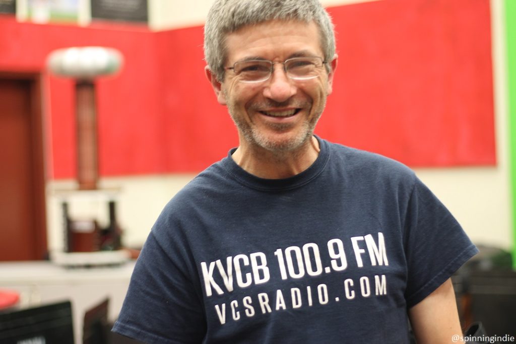 Ralph Martin at VCS Radio. Photo: J. Waits