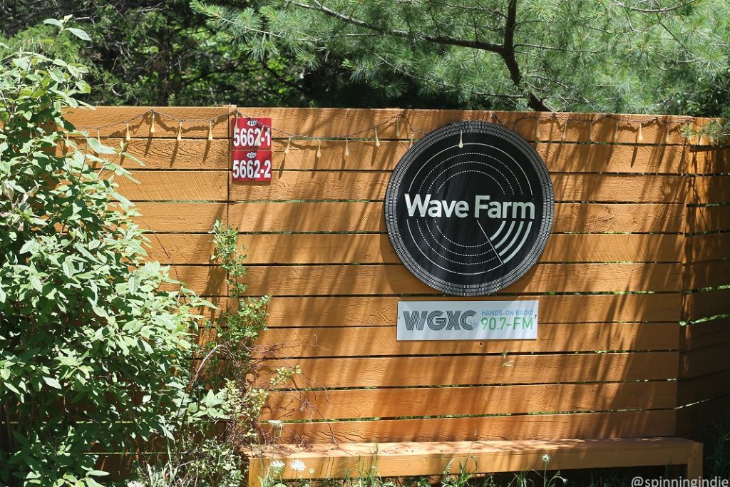 Entrance to Wave Farm in Acra, New York. Photo: J. Waits