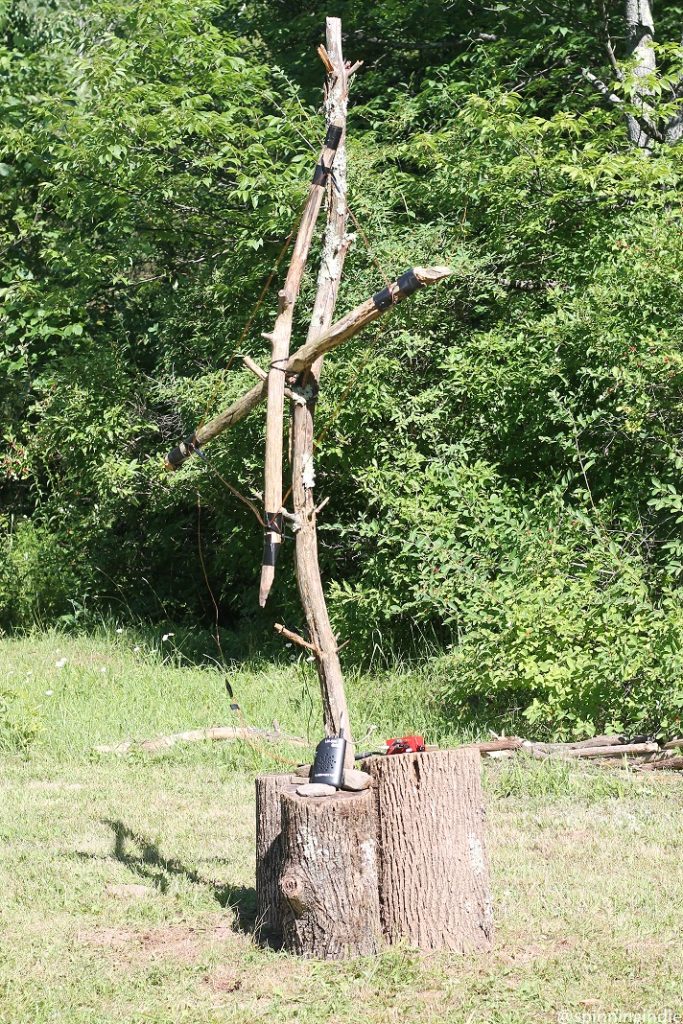 Dan Tapper's VLF Listening Post at Wave Farm. Photo: J. Waits