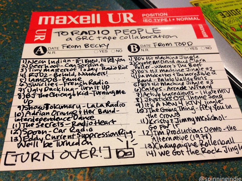 "To Radio People" mix tape at Freeform Portland. Photo: J. Waits