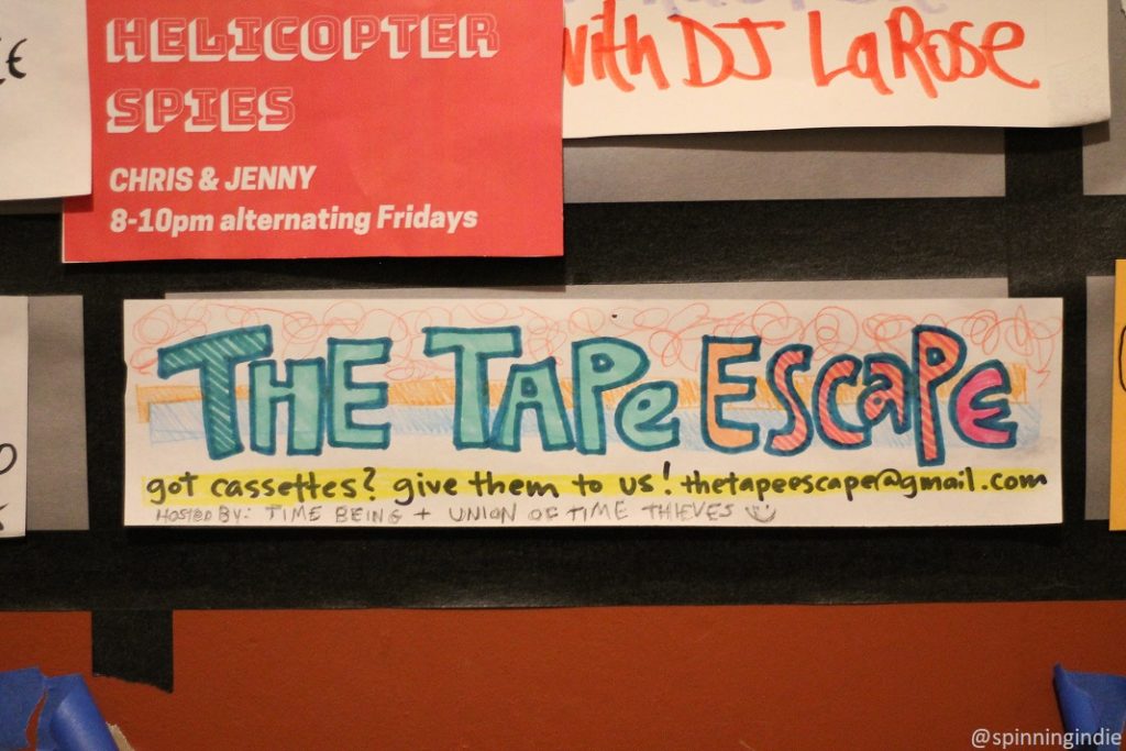 "The Tape Escape" on Freeform Portland's posted programming schedule. Photo: J. Waits