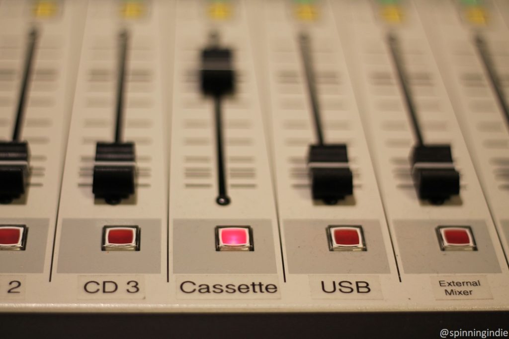 Sound board at Freeform Portland. Photo: J. Waits