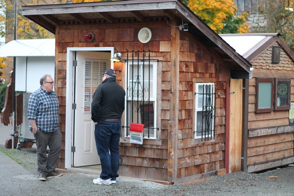 KBFG's shack in Seattle. Photo: J. Waits/Radio Survivor