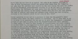 1955 internal memo from National Broadcasting company about radio soap opera programming. Image Credit: Stockton Helffrich, "Memo from Stockton Helffrich to John Cleary," February 2, 1955, Folder 112; Box 349; National Broadcasting Company Records, 1921-1976, Wisconsin Historical Society.